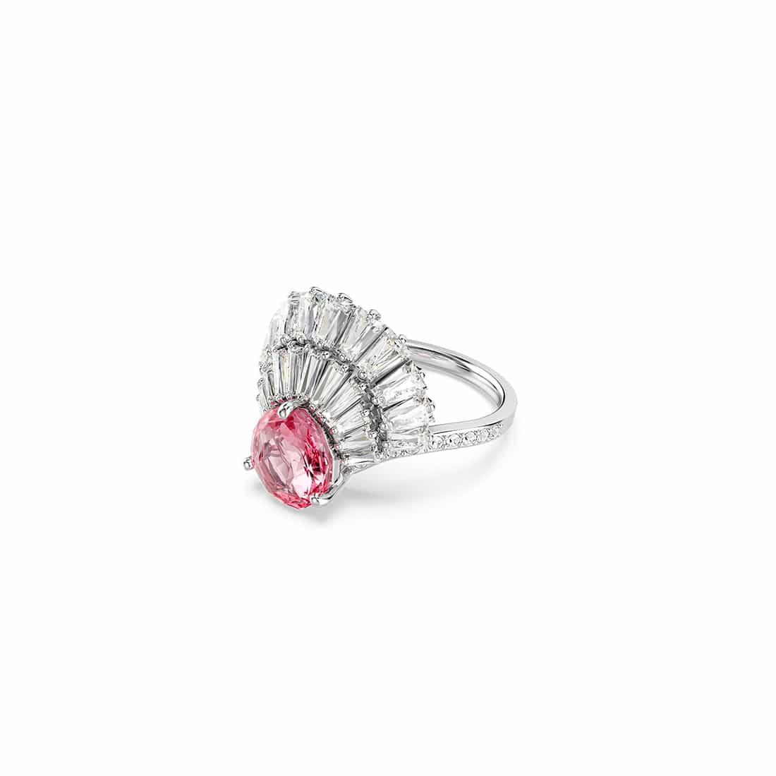 Anello Idyllia con cristalli rosa - SWAROVSKI