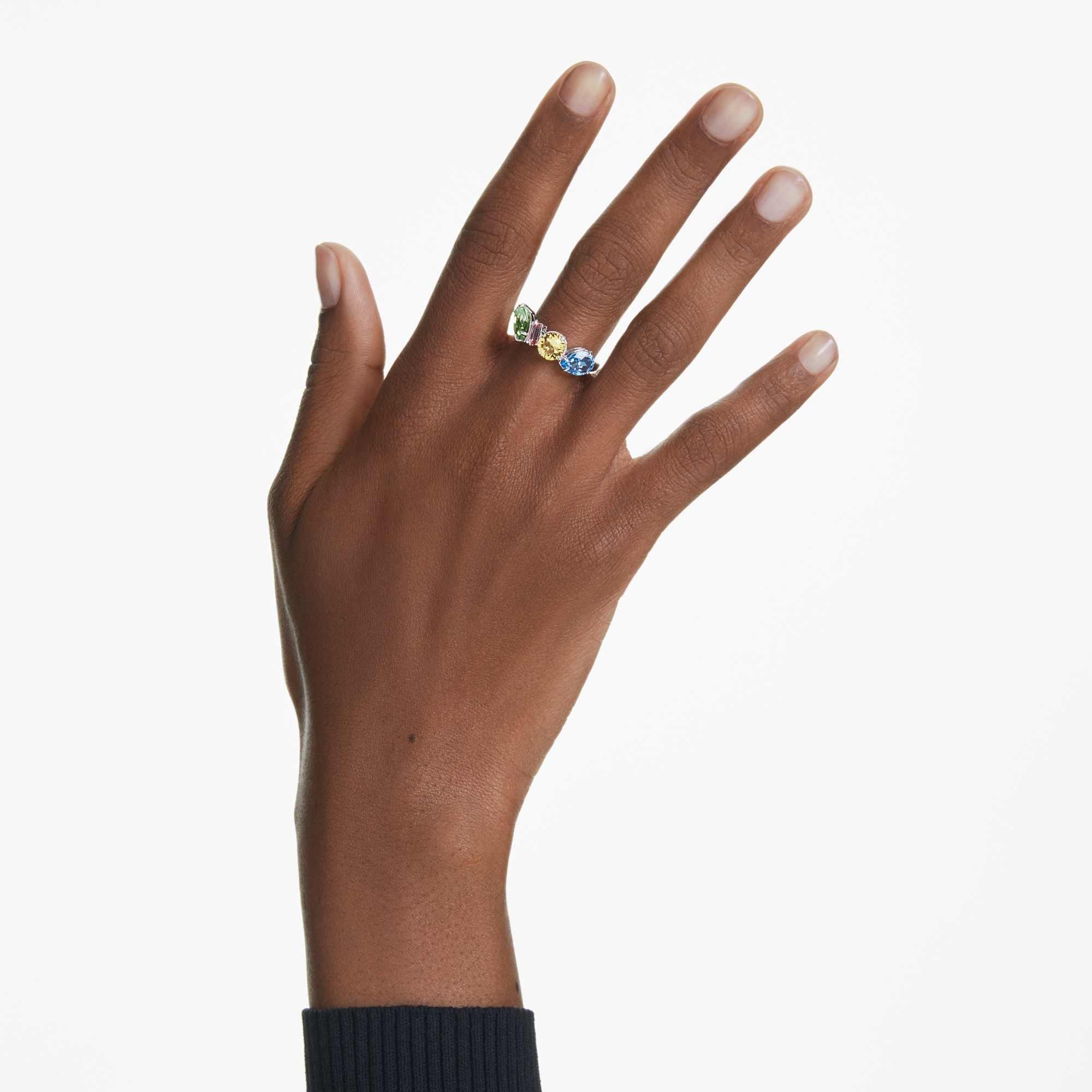 Gema cocktail ring with multicolored crystals - SWAROVSKI