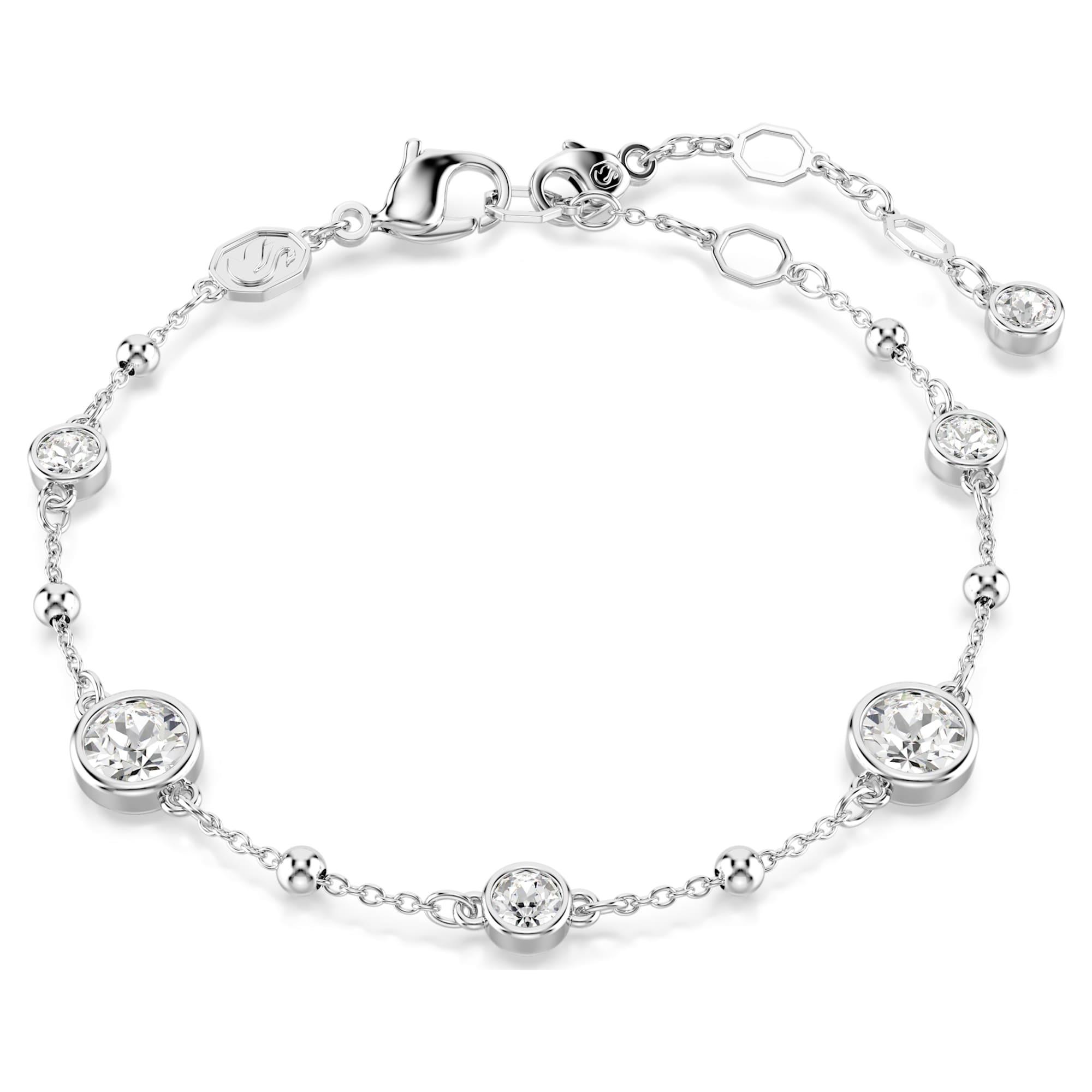 Imber bracelet with white crystals - SWAROVSKI