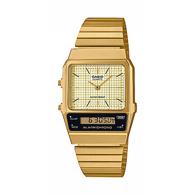 Reloj solo tiempo Vintage resina oro Casio Italia S.R.L. AQ-800EG-9AEF - CASIO