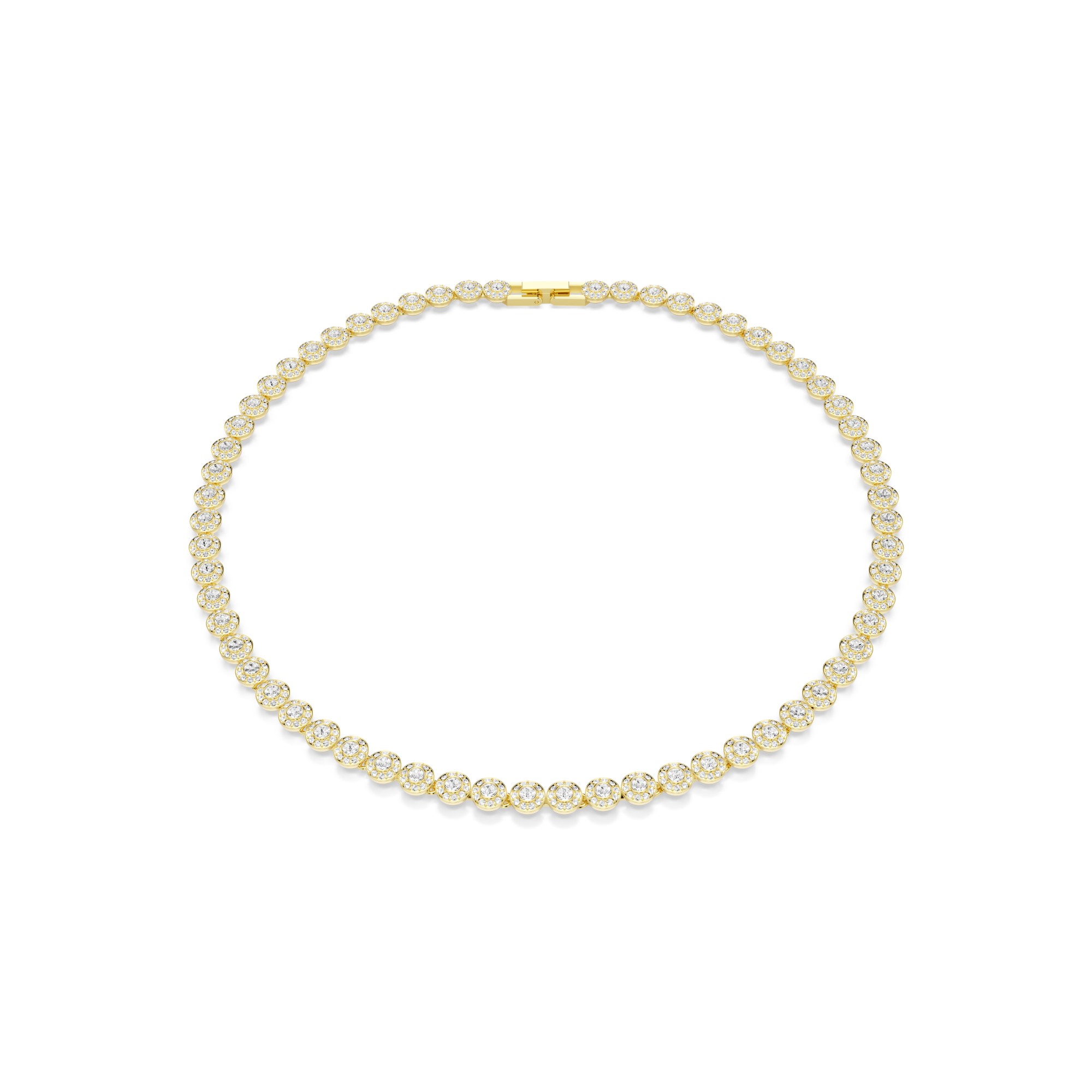 Collana Hyperbola con Cristalli e Pav&eacute; - SWAROVSKI