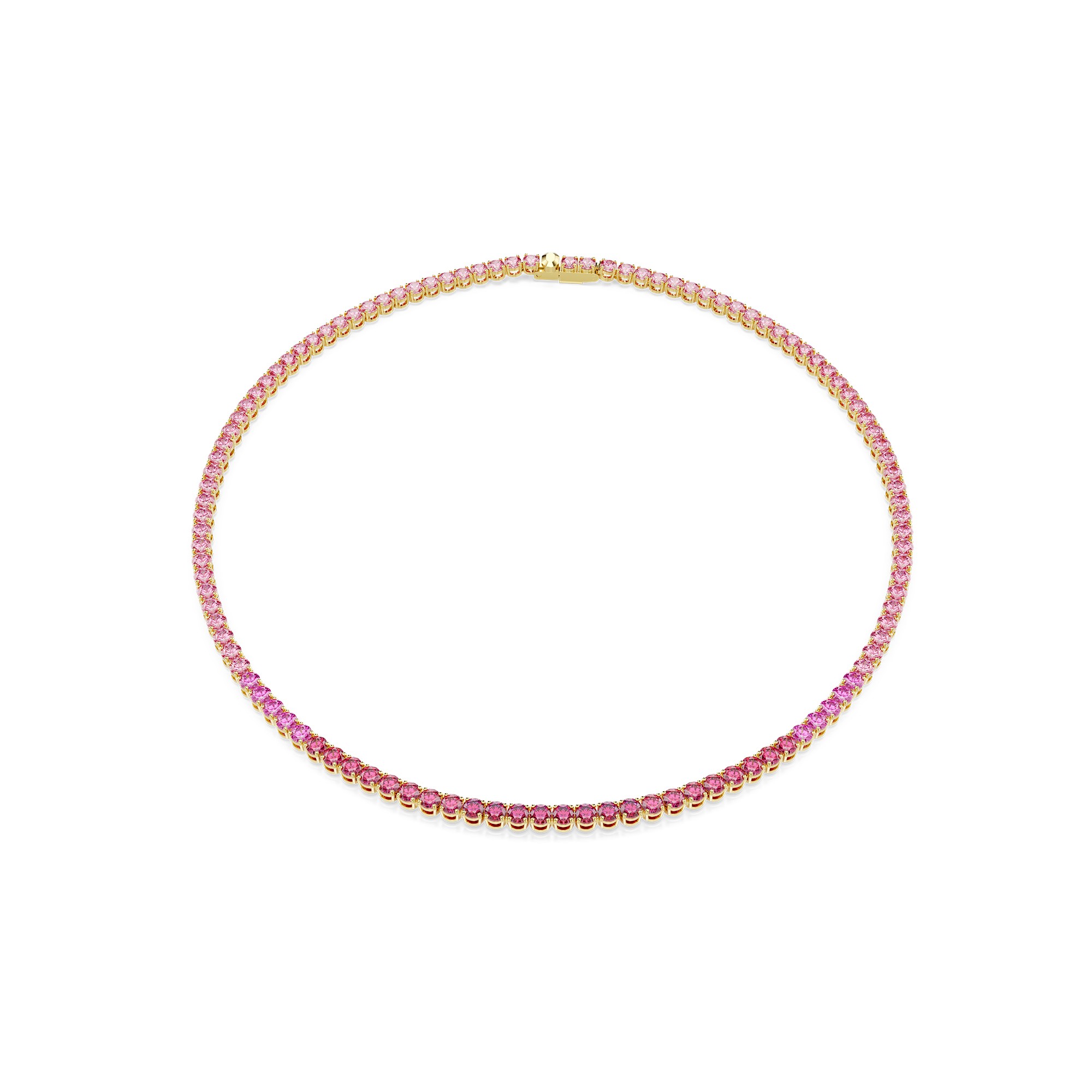 Collana Matrix rosa con cristalli round - SWAROVSKI