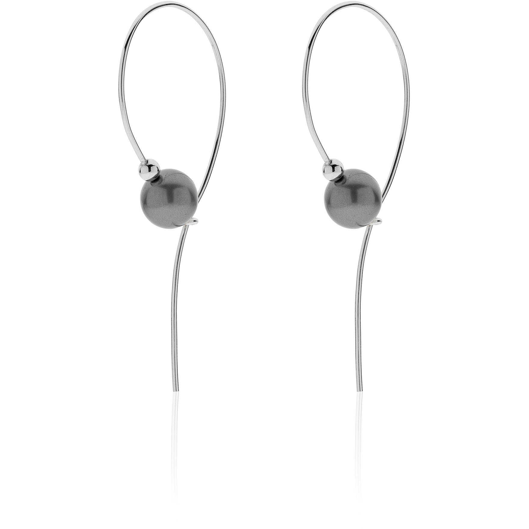 Orecchini lunghi in bronzo dorato con nappa a catena - UNOAERRE FASHION JEWELLERY