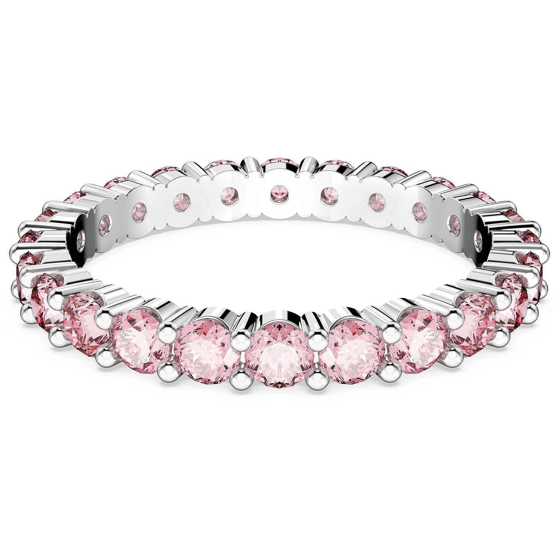Anello Matrix con cristalli rosa - SWAROVSKI