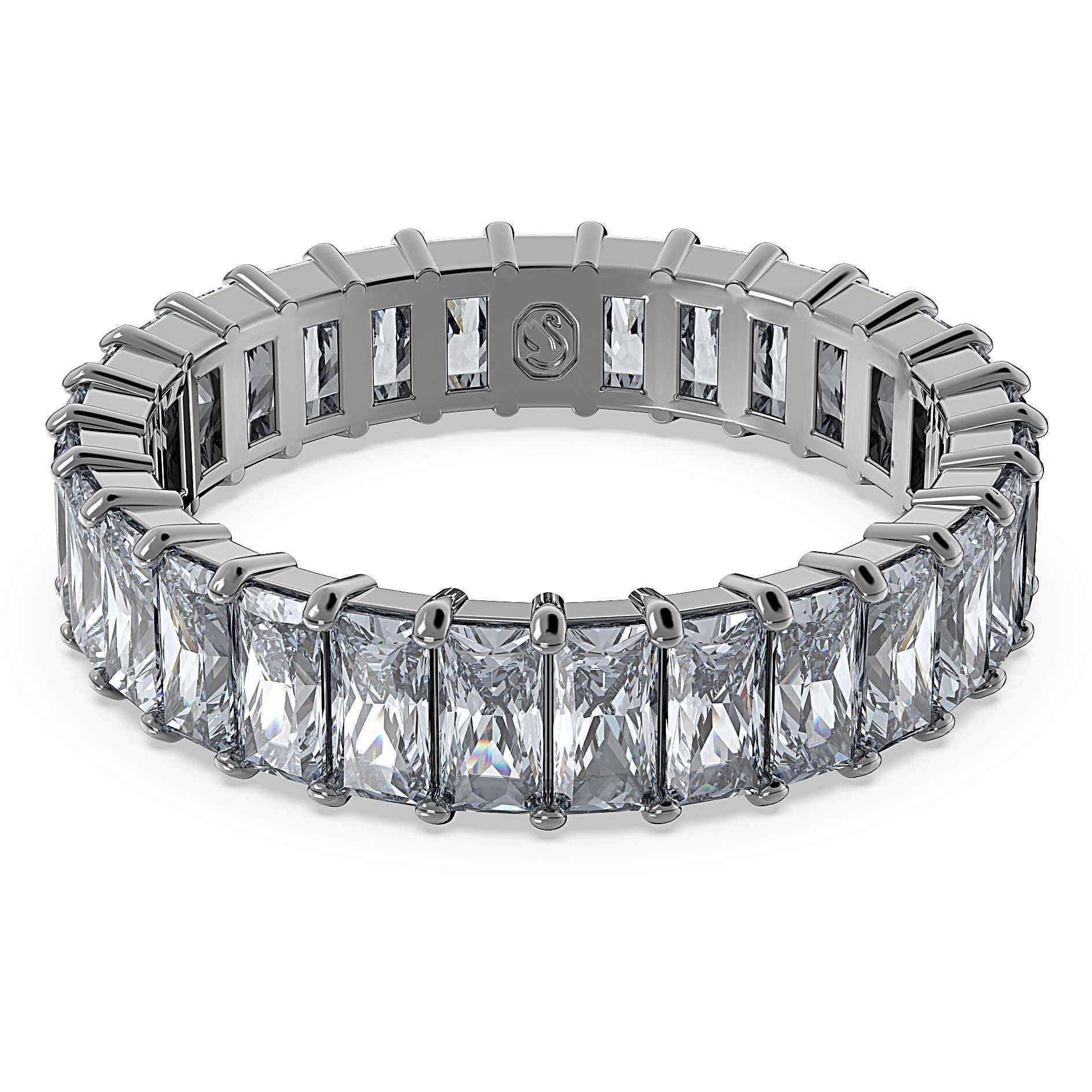 Anello Matrix con cristalli grigi - SWAROVSKI