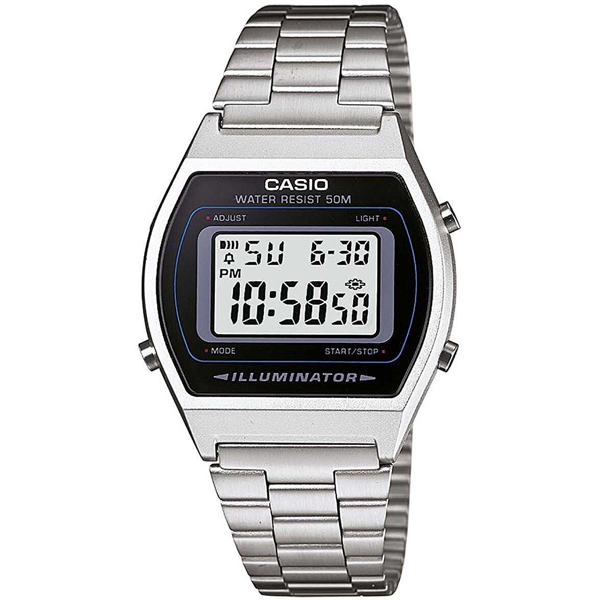 Reloj digital Casio Collection de acero gris Casio Italia S.R.L. B640WD-1AVEF - CASIO