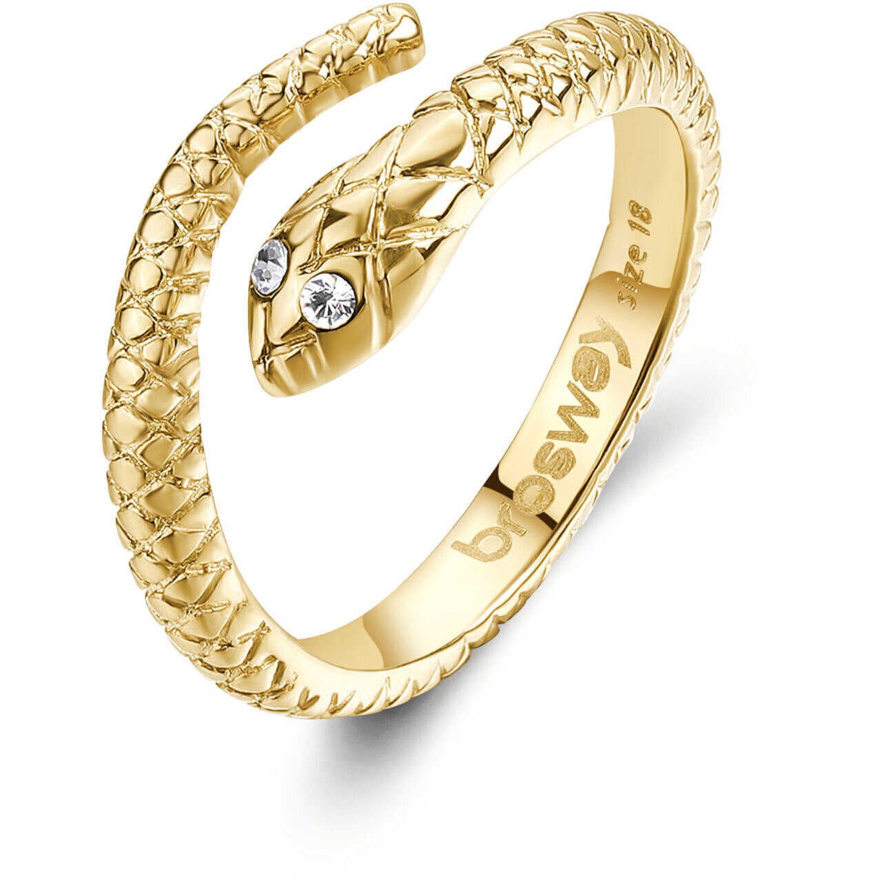 ring snake jewel woman Brosway Chakra - BROSWAY