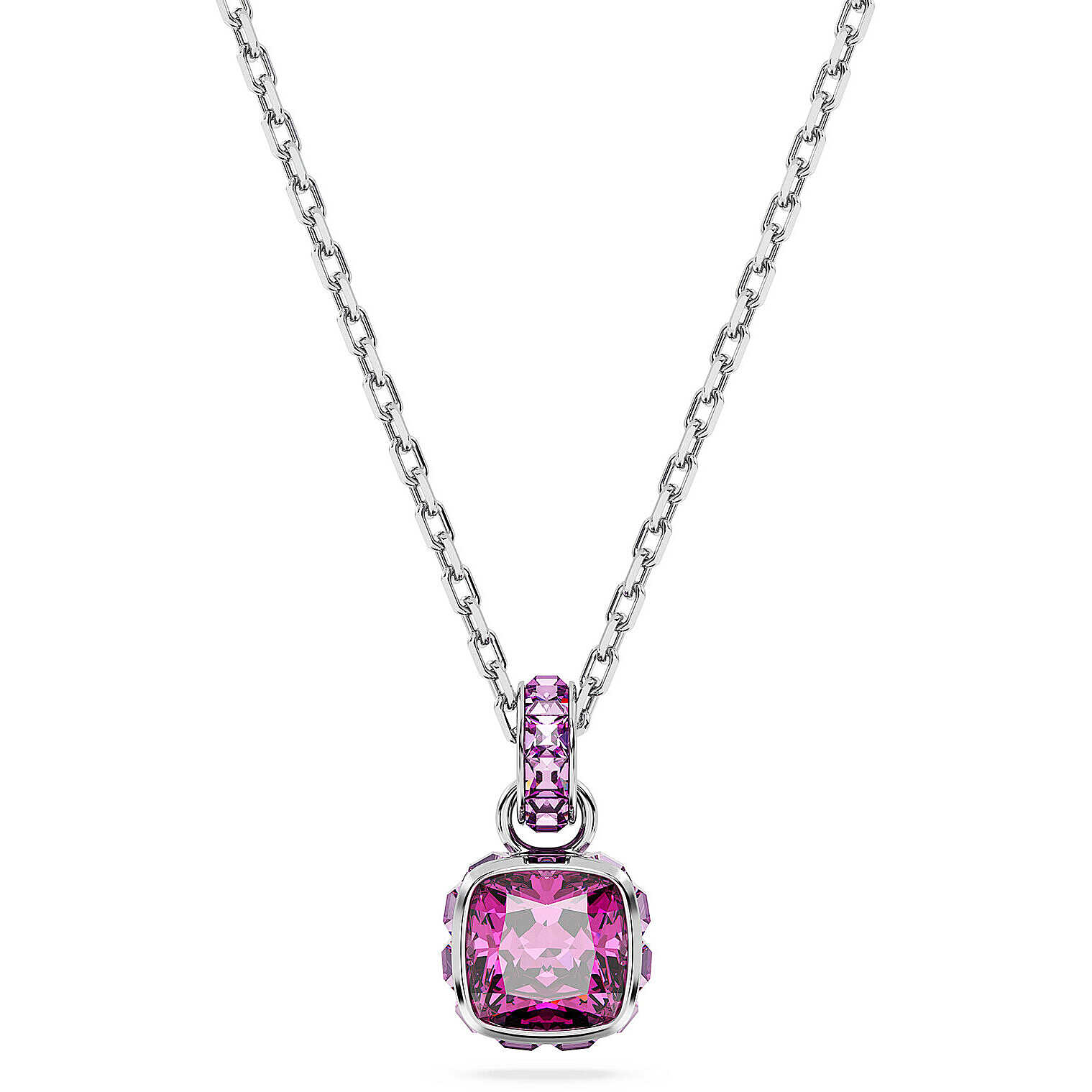 Collana Birthstone con cristalli viola - SWAROVSKI