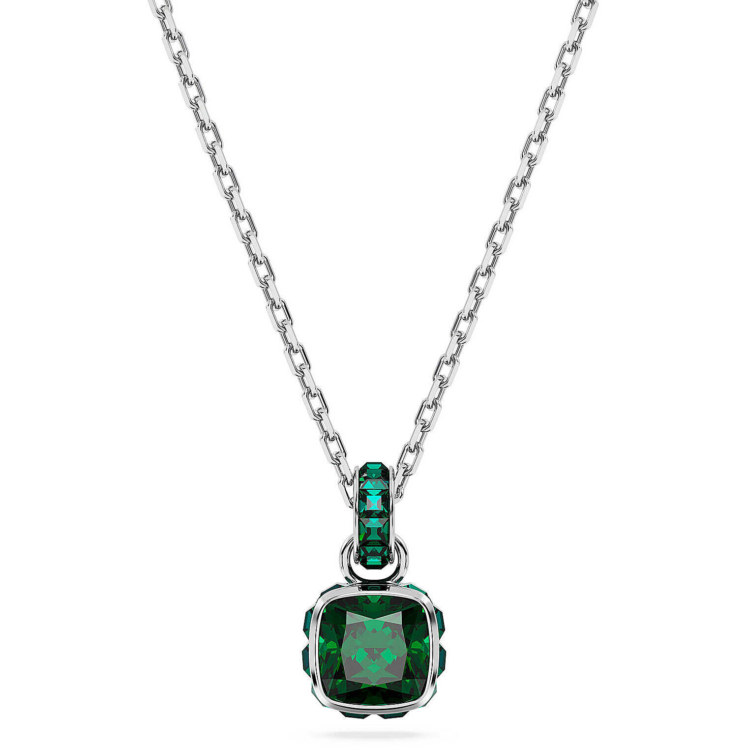Collana Birthstone con cristalli verde - SWAROVSKI