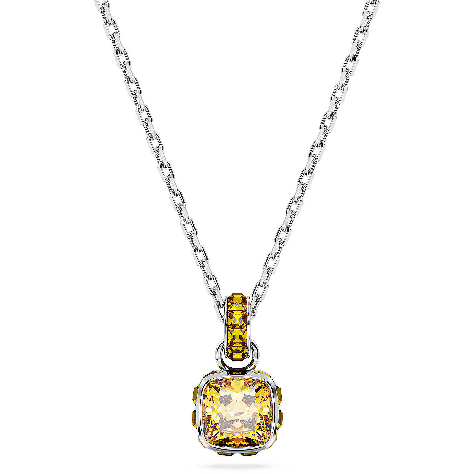 Collana Birthstone con cristalli gialla - SWAROVSKI