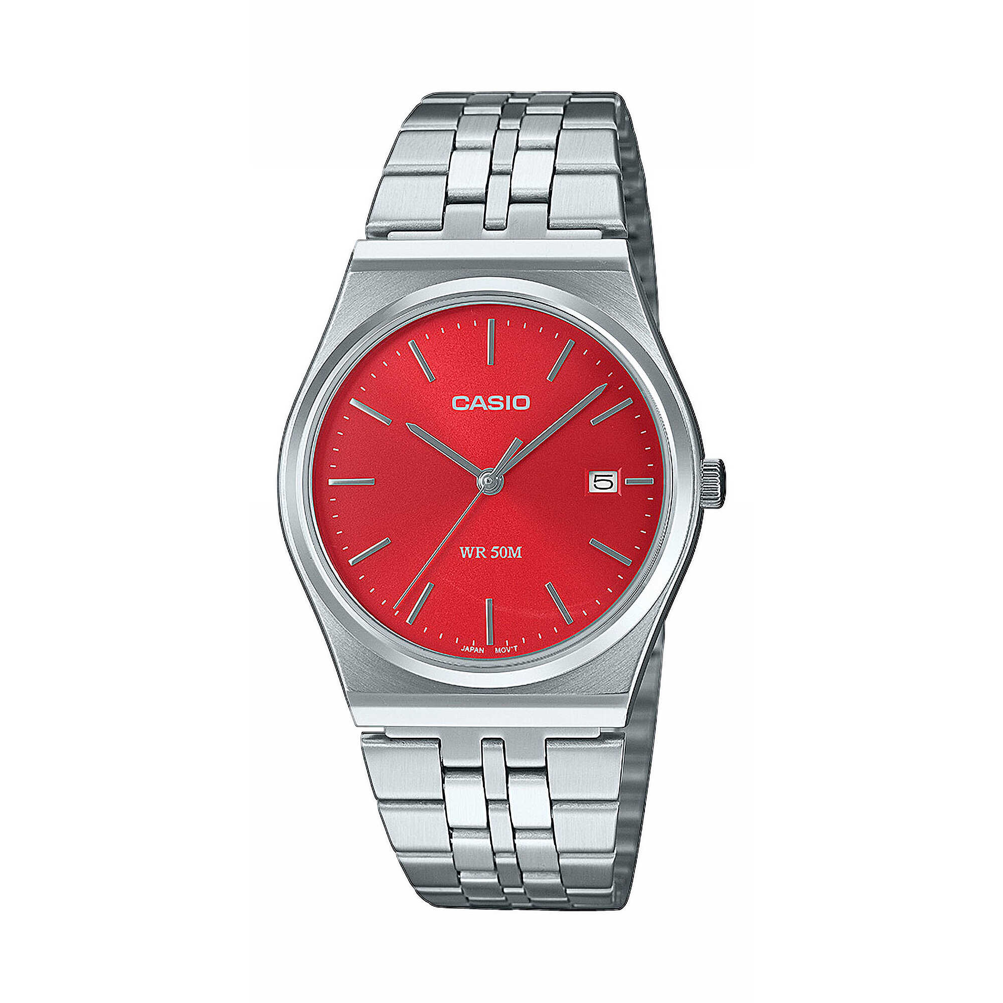 Reloj de hombre en acero inoxidable plateado Casio MTP-B145D-4A2VEF - CASIO