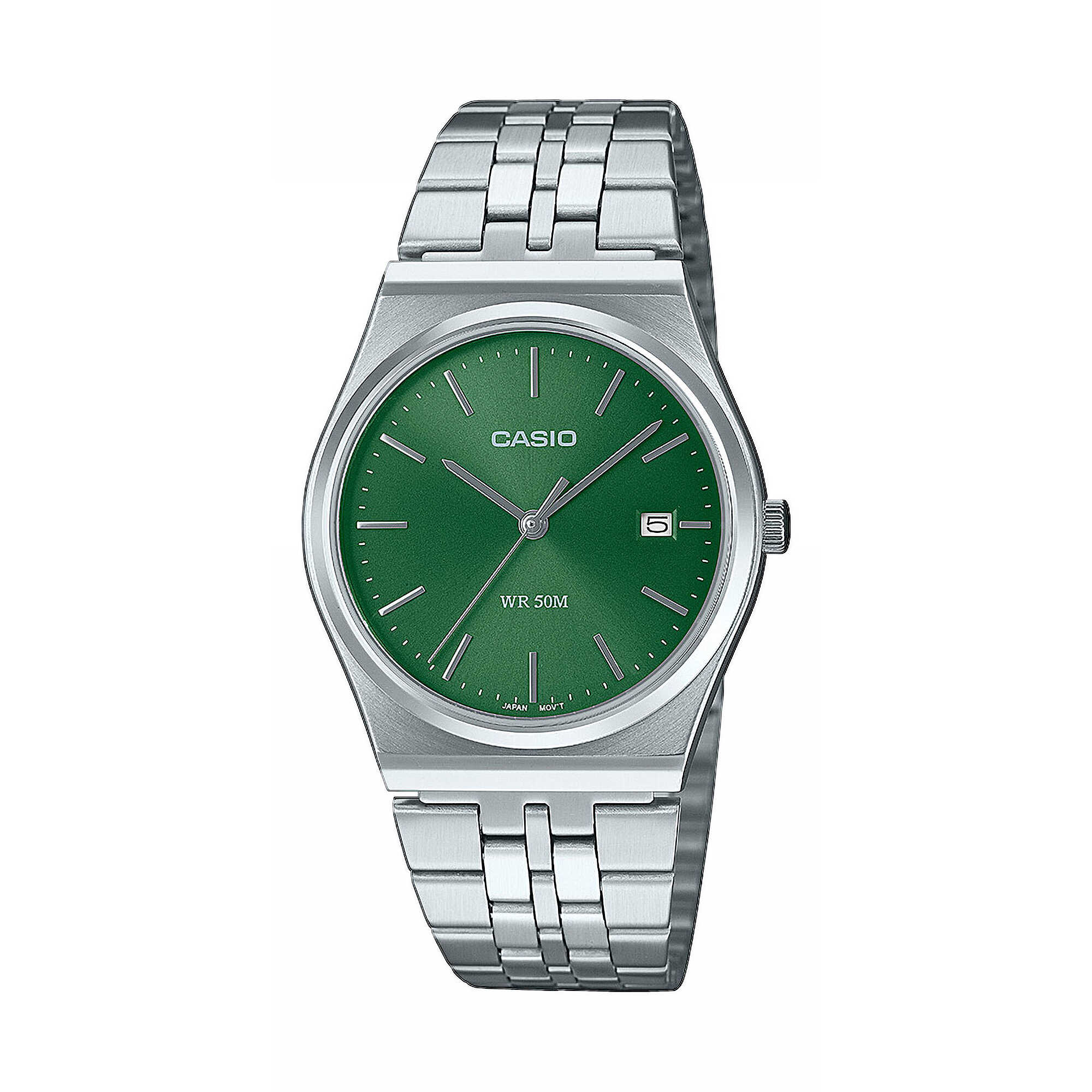 Reloj Casio hombre acero MTP-B145D-3AVEF solo tiempo - CASIO
