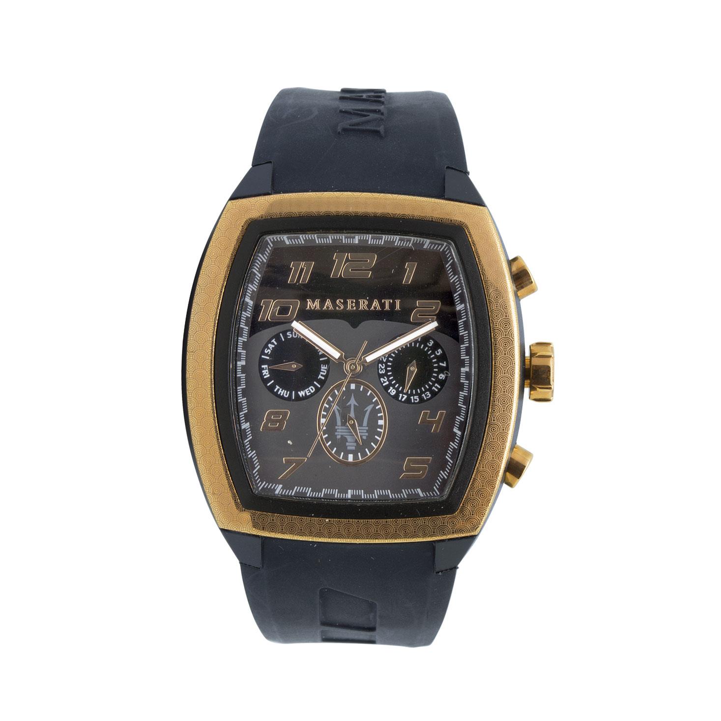 Guess - Orologio da polso al quarzo da uomo con calendario in acciaio con bracciale originale in acciaio - Asta Asta a Tempo - Orologi da Tasca da Polso e da Tavolo