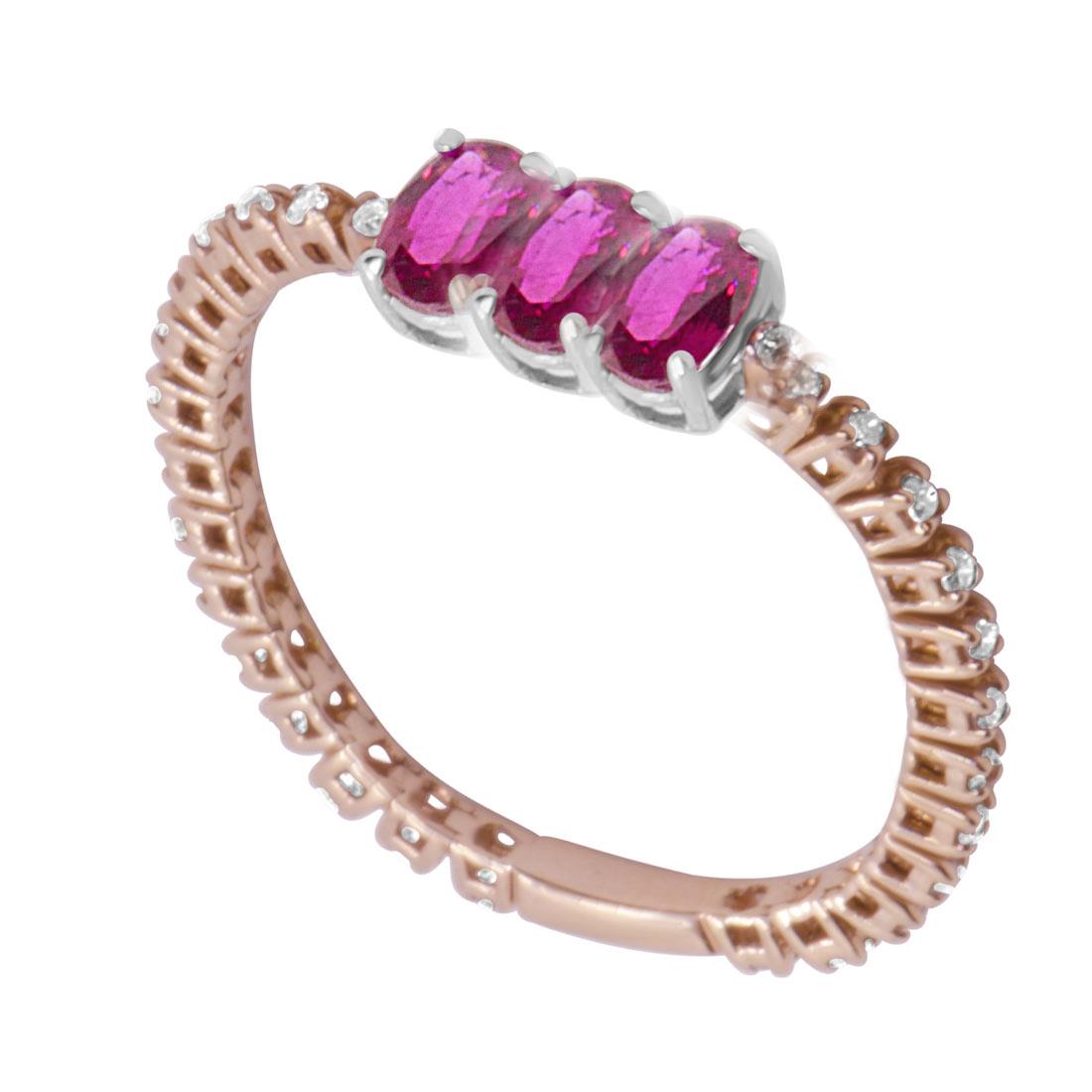 Anello Trilogy tennis Roberto Demeglio mis 16 - ROBERTO DEMEGLIO