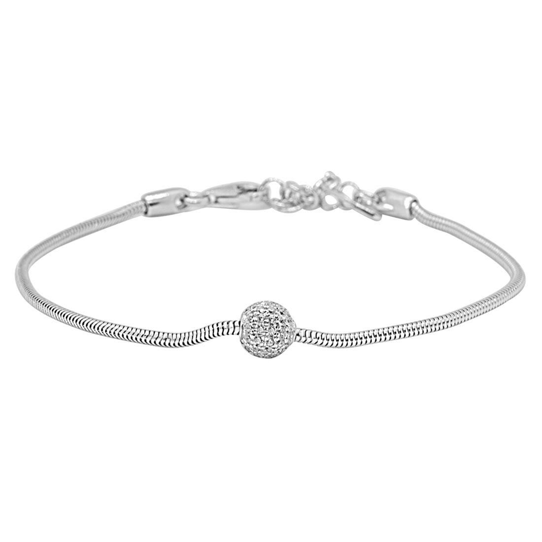 Bracciale Oro & Co in argento con zirconi - ORO&CO 925
