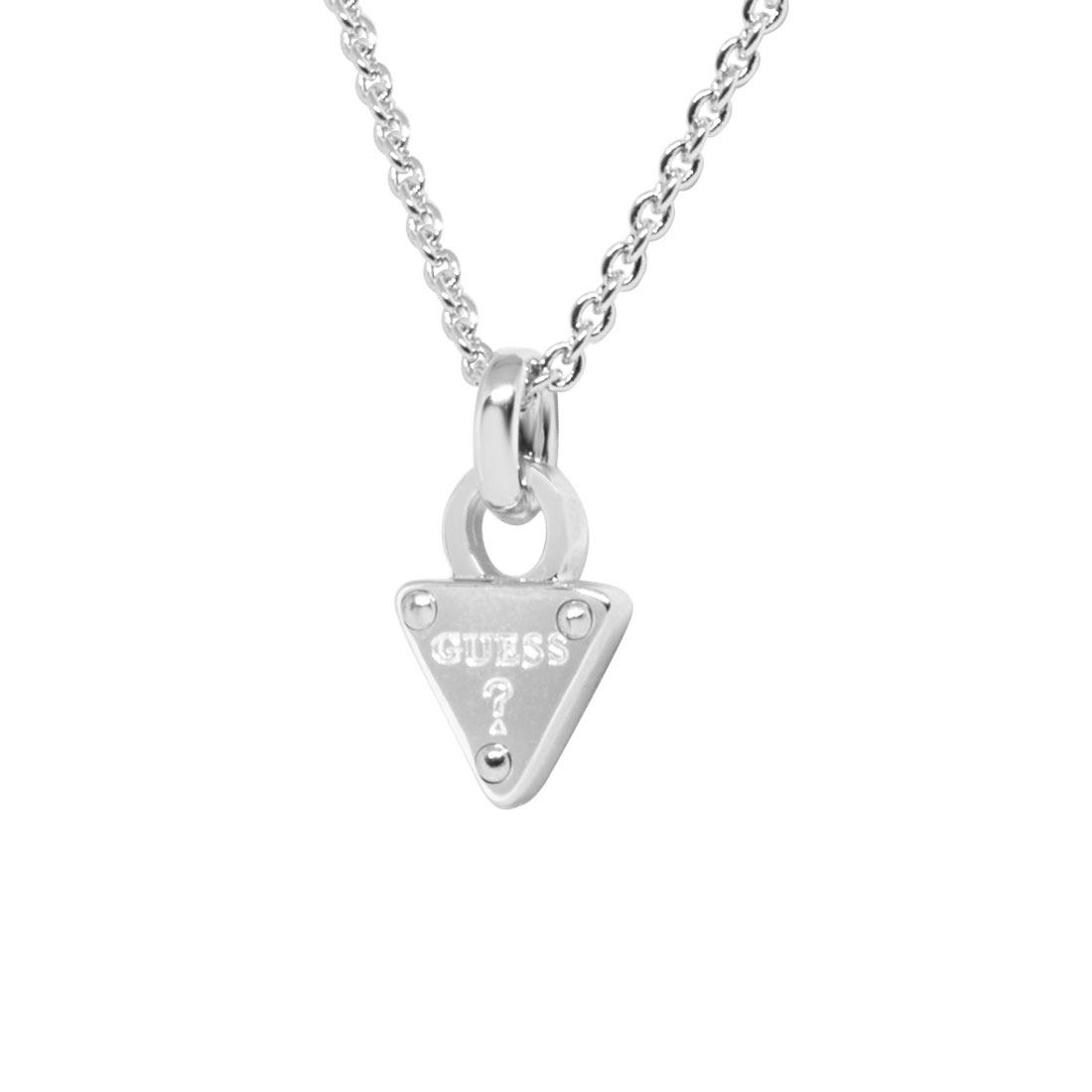 Collier in acciaio con pendente - GUESS