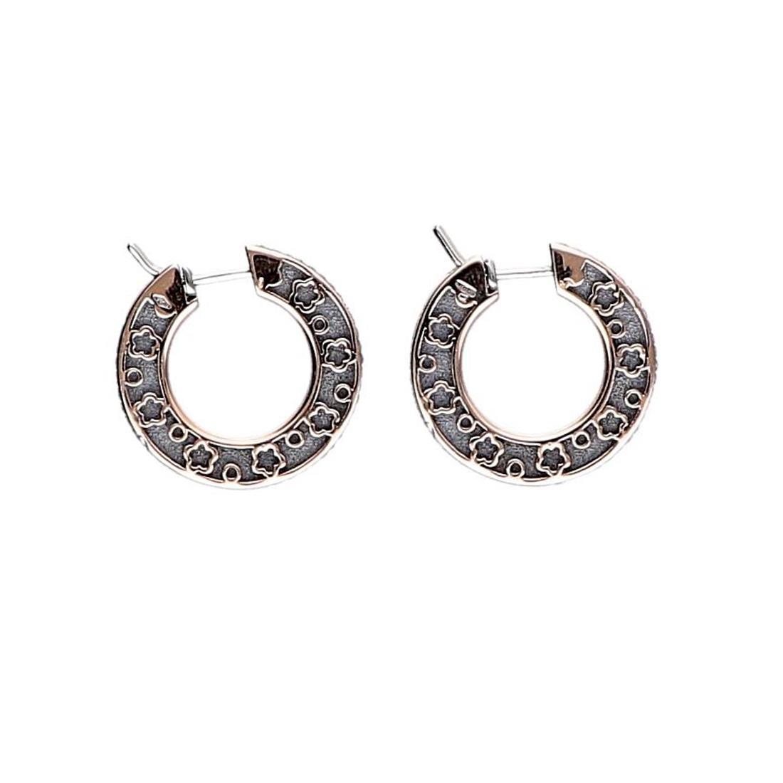 Orecchini Pasquale Bruni a cerchio ricami - PASQUALE BRUNI