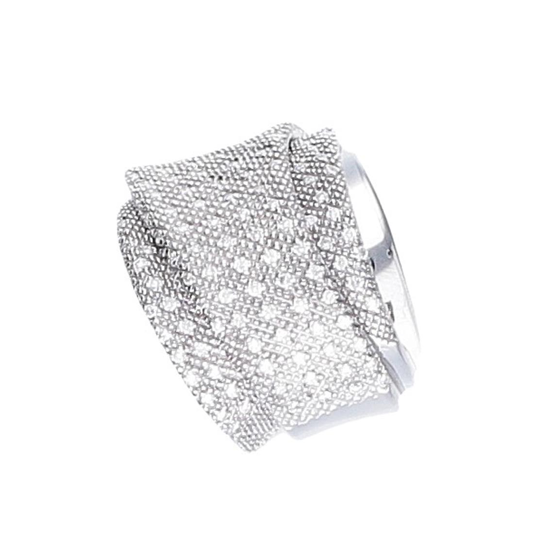 Anello Pasquale Bruni con diamanti ct 0,77 mis 17 - PASQUALE BRUNI