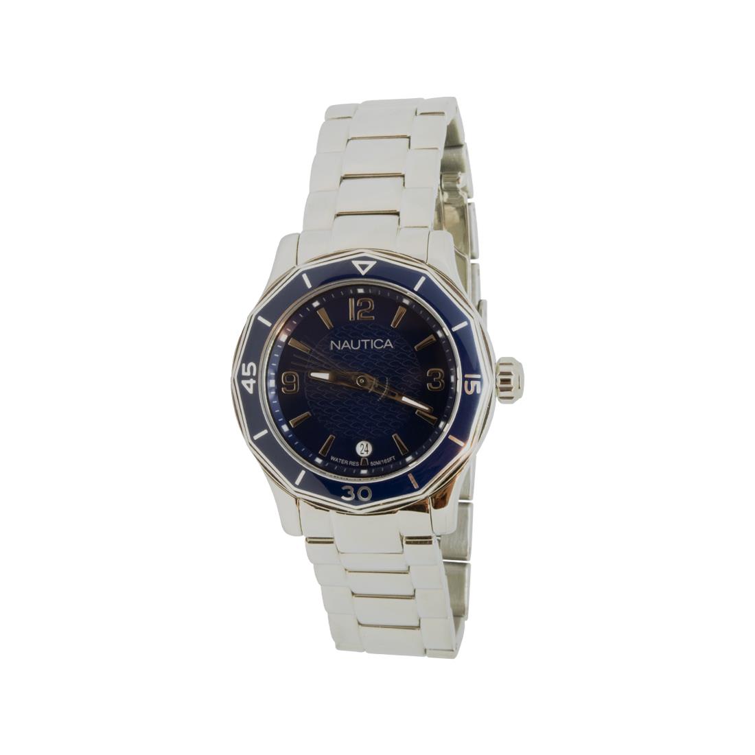 Reloj  para mujer con caja de acero inoxidable de 36 mm - NAUTICA