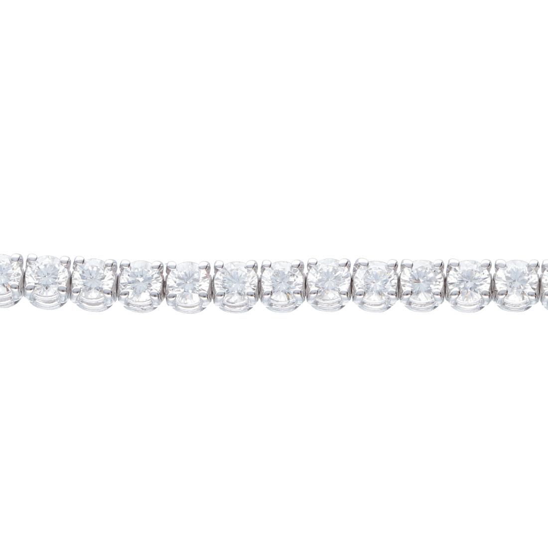 Bracciale tennis con diamanti ct 2,25 - ALFIERI & ST. JOHN