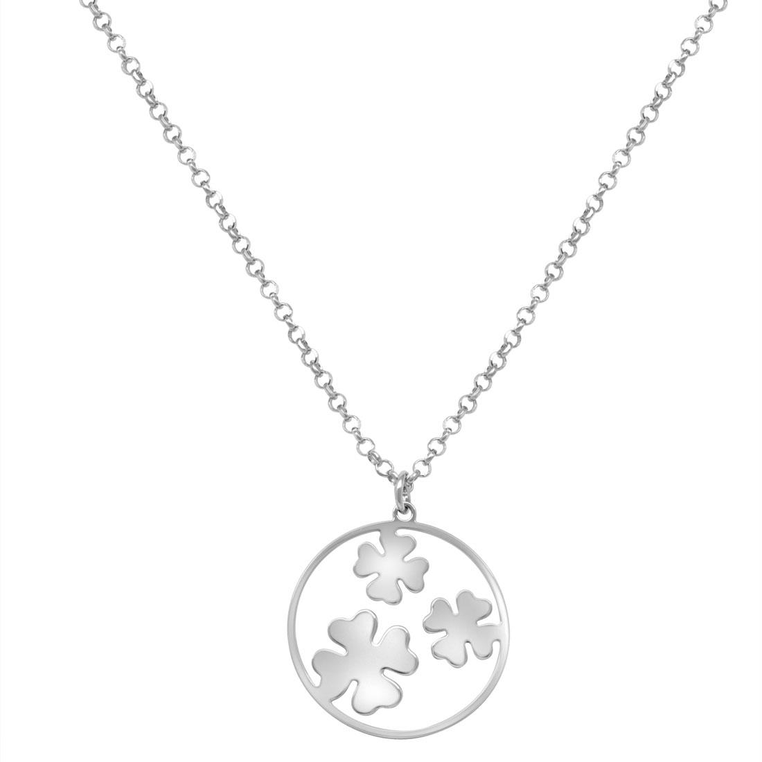 Collana in argento con pendente - ORO&CO 925