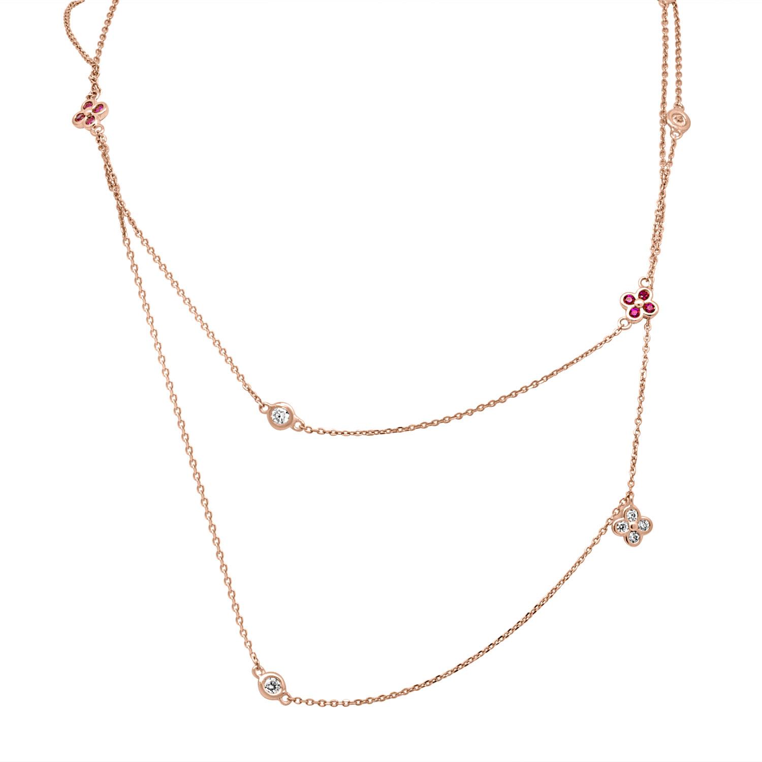 Collana in argento, lunghezza 40-44cm - ORO&CO 925