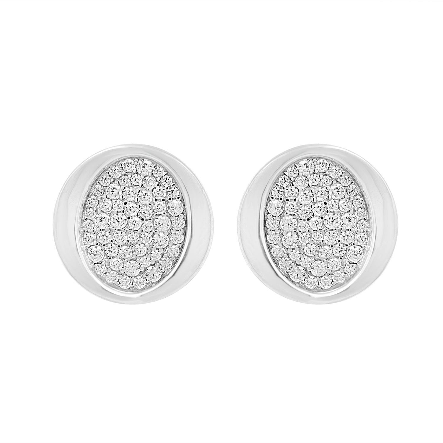 Orecchini a lobo in argento - ORO&CO 925