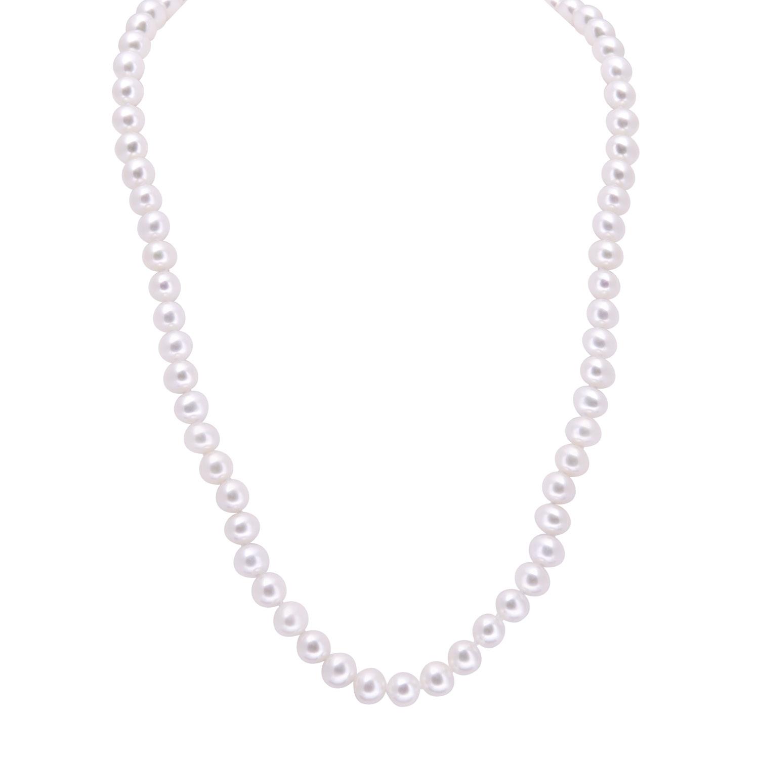 Pearl necklace and bracelet set - RIVIK - Luxury Zone