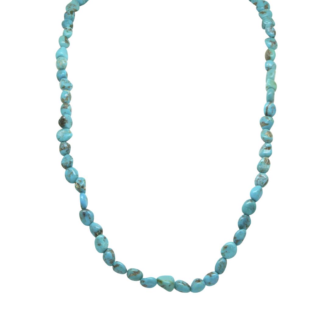 Collana in perle e pietre semipreziose - RIVIK