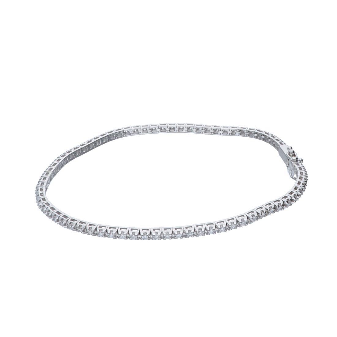 Pulsera tennis con diamantes - ALFIERI & ST. JOHN