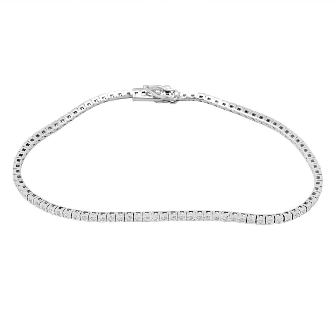 Pulsera tennis con diamantes - ALFIERI & ST. JOHN