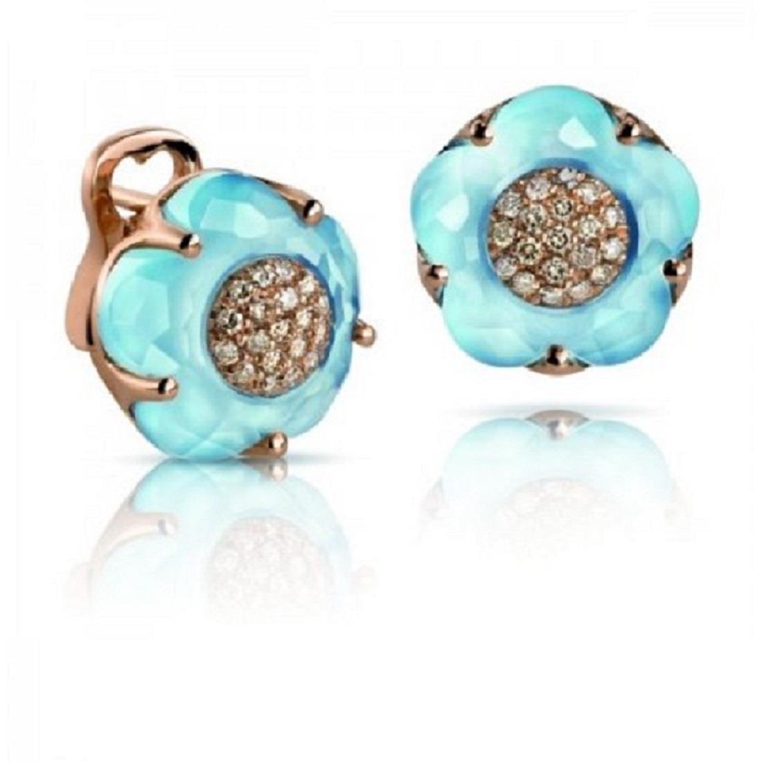 Orecchini Pendenti In Argento 925 Con Topazio Azzurro - Gioielli Eleganti Per Donne, Regalo Perfetto - Foto 13