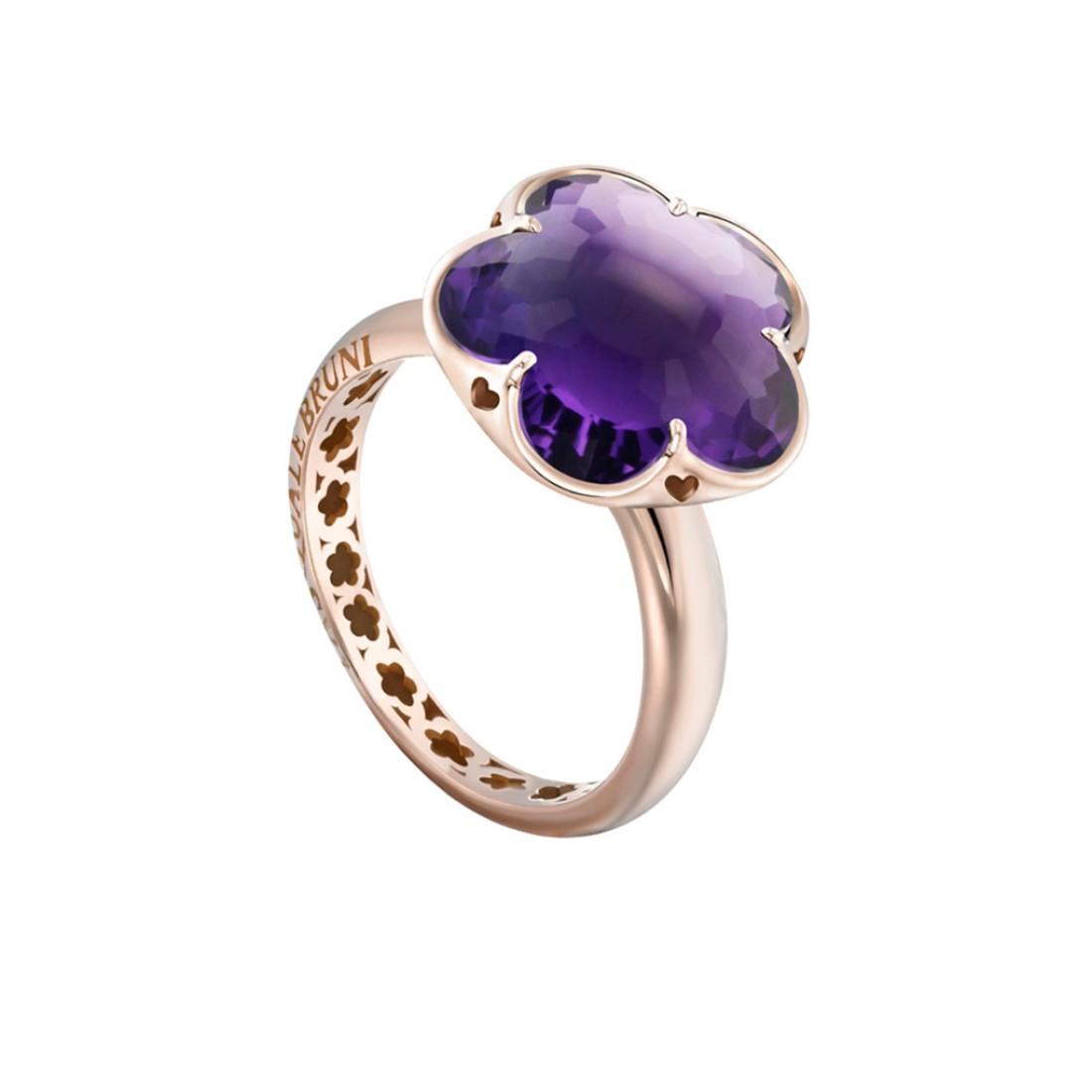 Anello in oro ametista ratti 9.25 con certificato originale Katela
