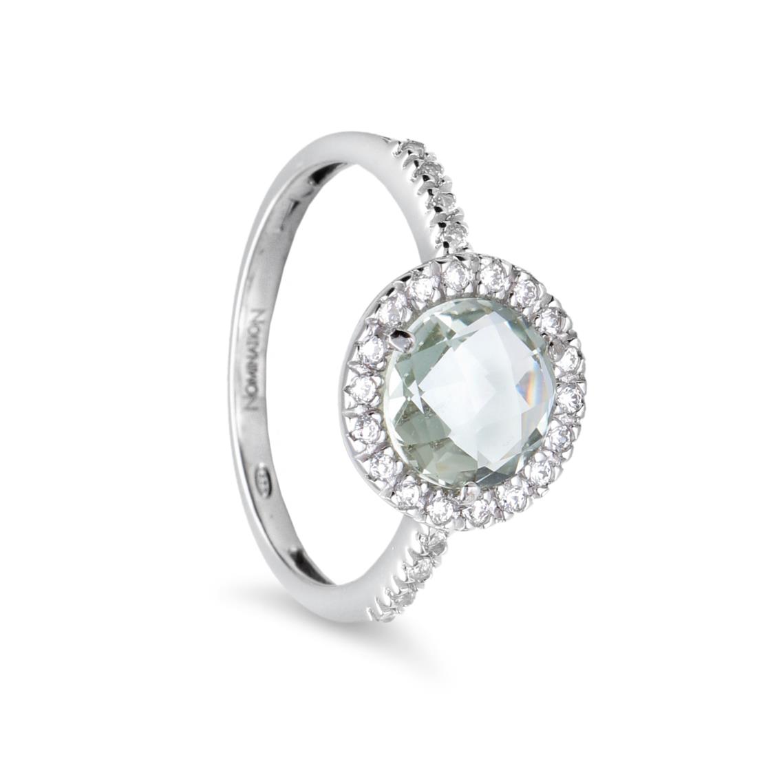 Anello con ametista verde - NOMINATION