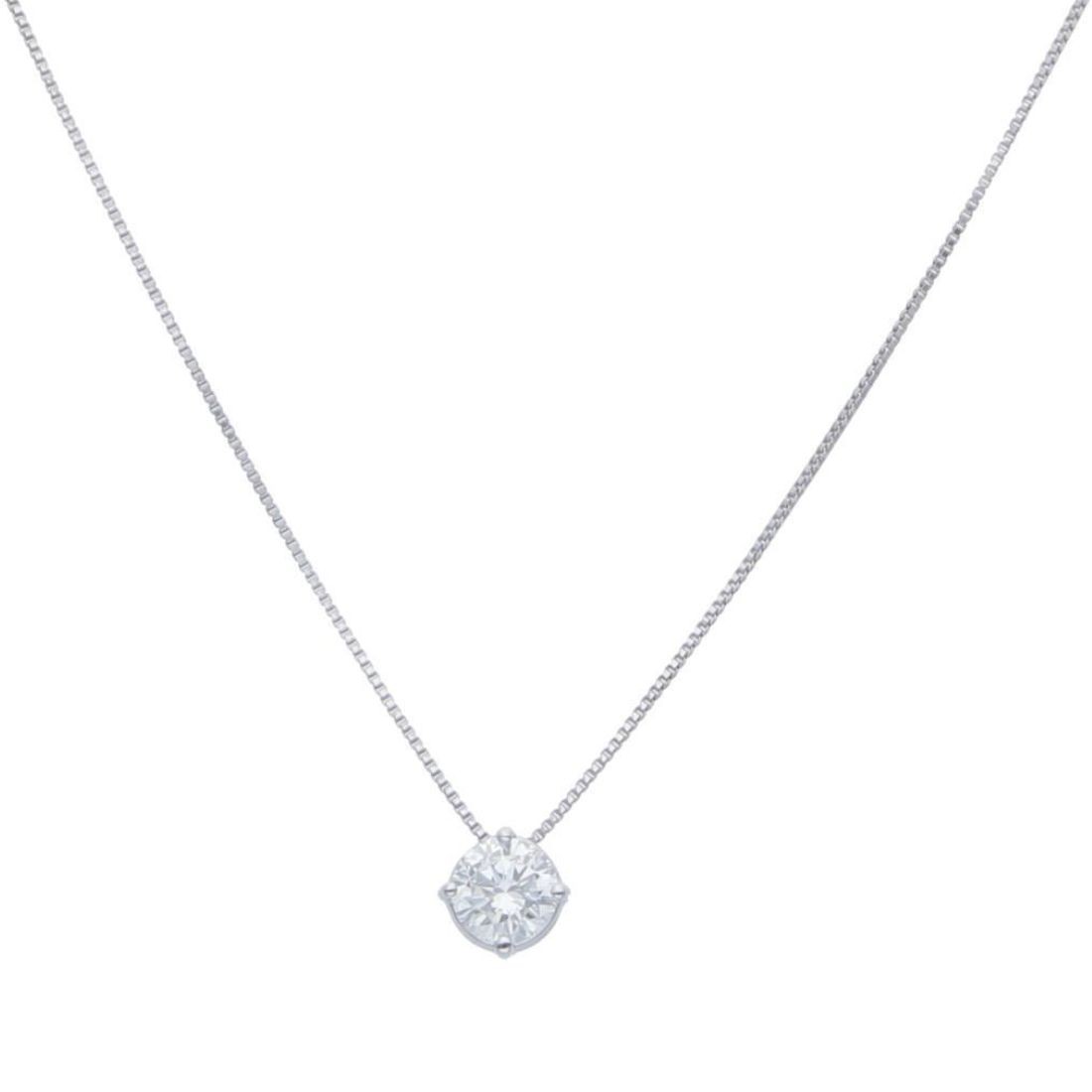 Collana punto luce con diamante - ALFIERI & ST. JOHN