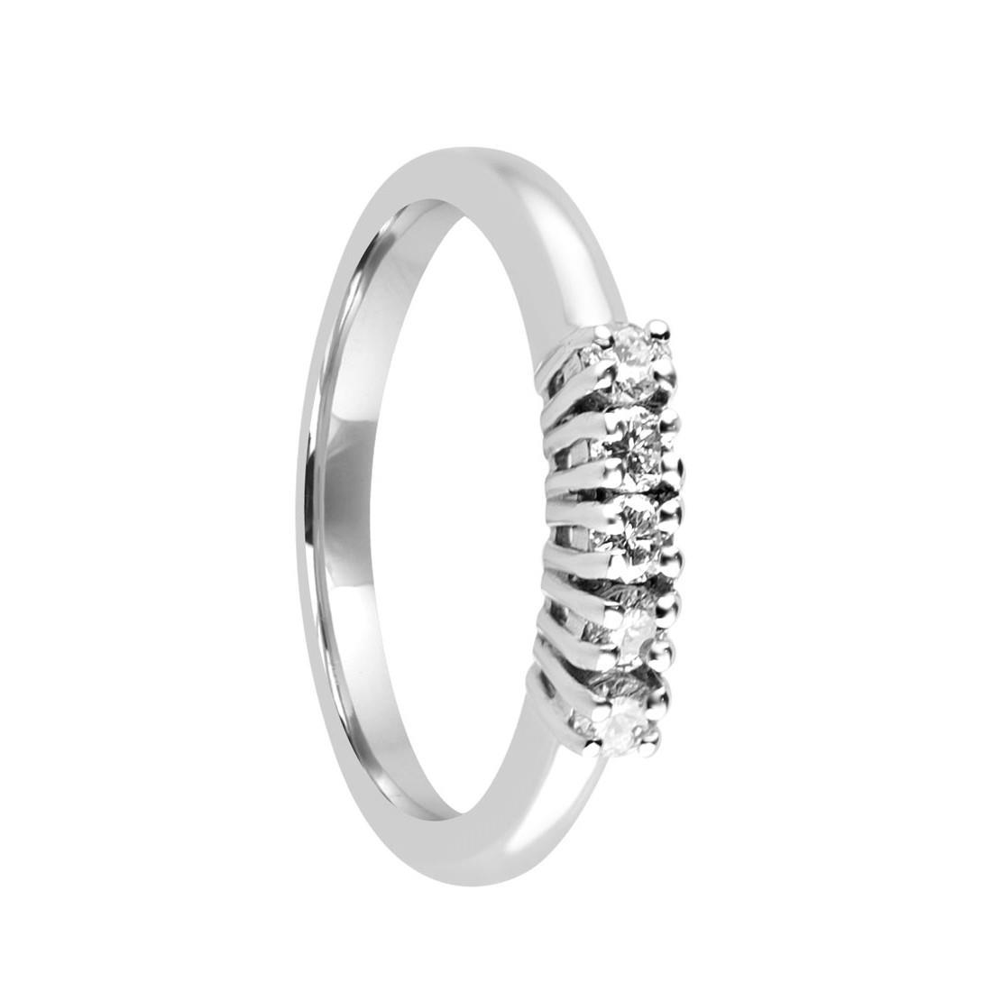 Eternity ring in gold and diamonds ct. 0.23 - ALFIERI & ST. JOHN