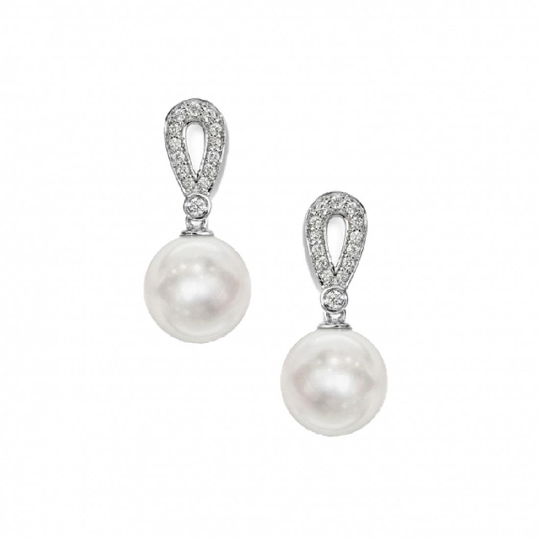 Pendientes con perlas - MAYUMI