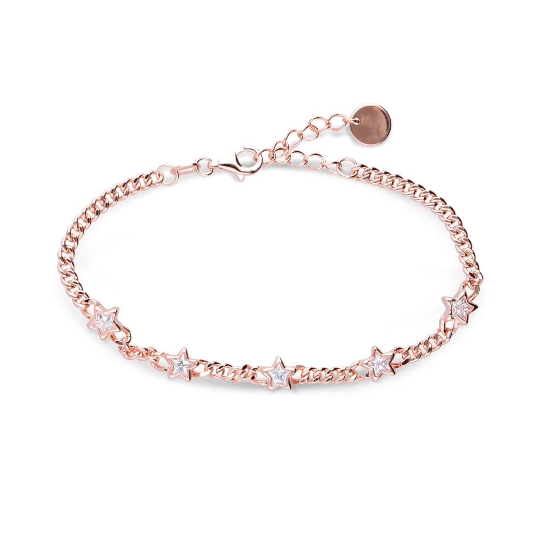 Bracciale in argento con stelle - ORO&CO 925