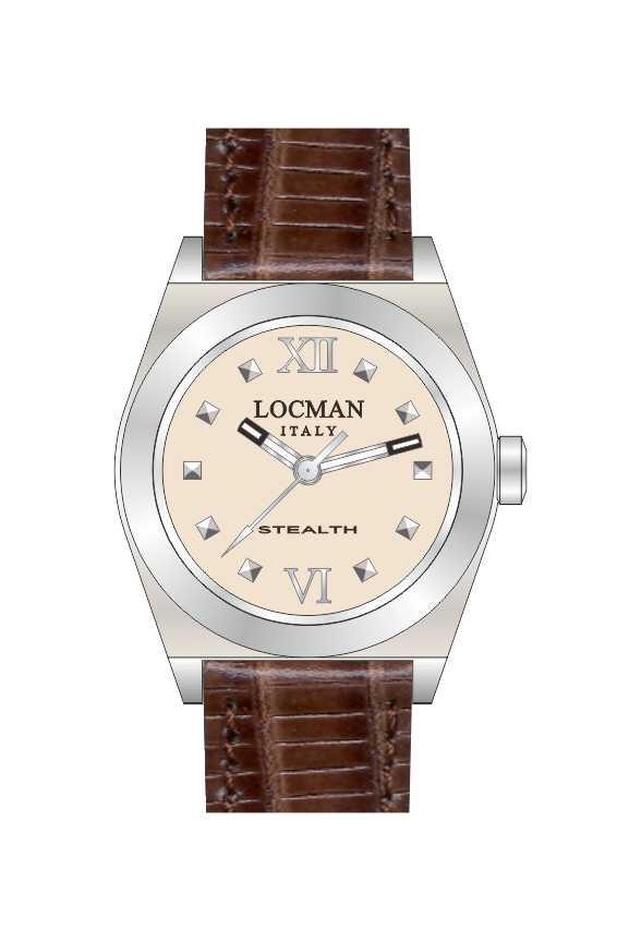 Watch with 32  mm case - LOCMAN