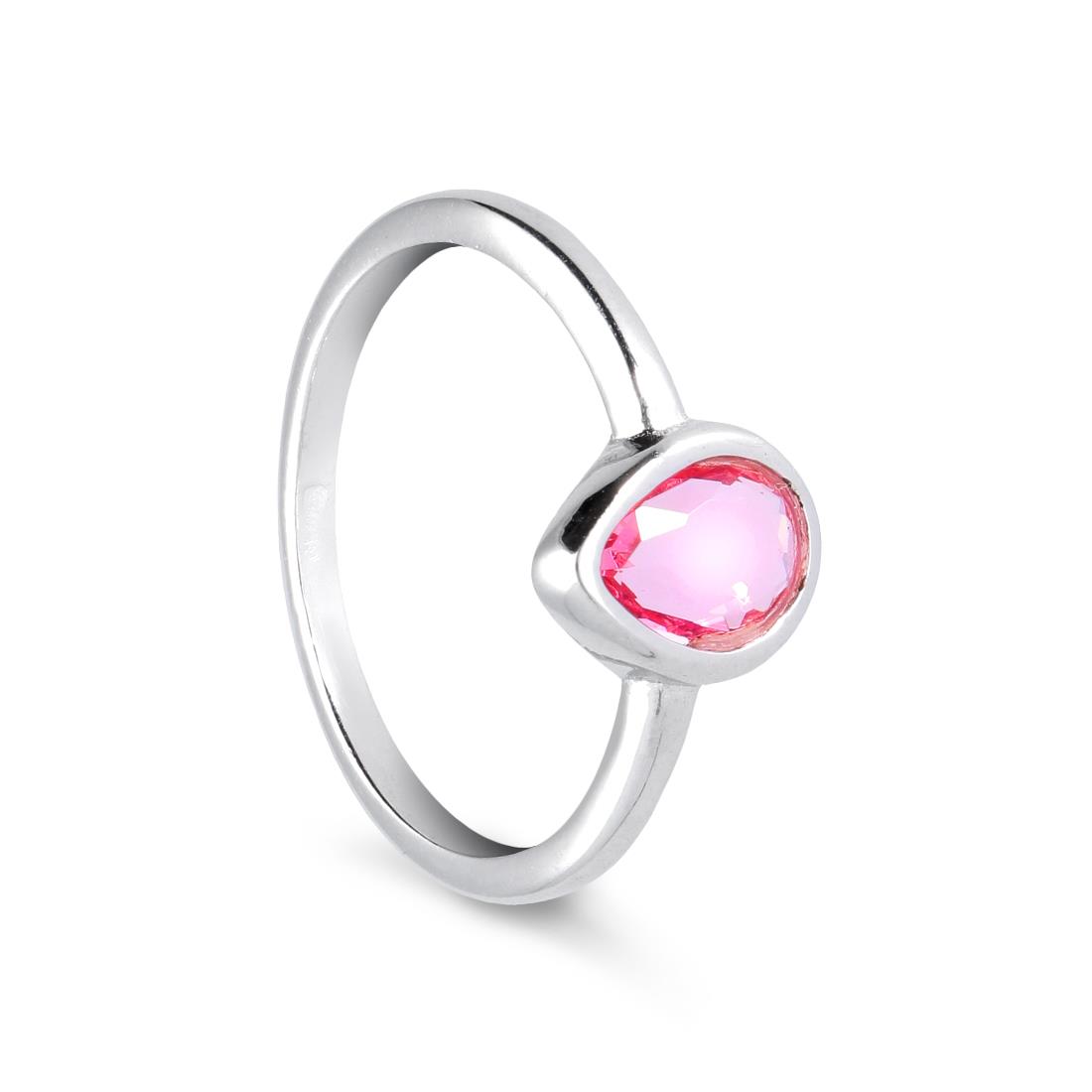 Anello in argento con pietra  - ORO&CO 925