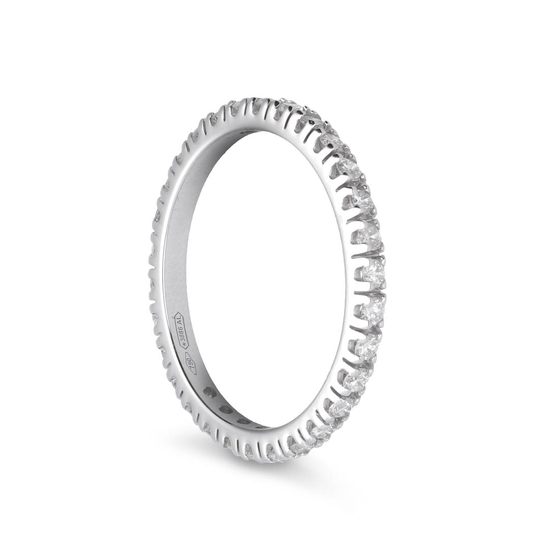 Eternity ring with diamonds ct 0.55 - LUXURY ZONE