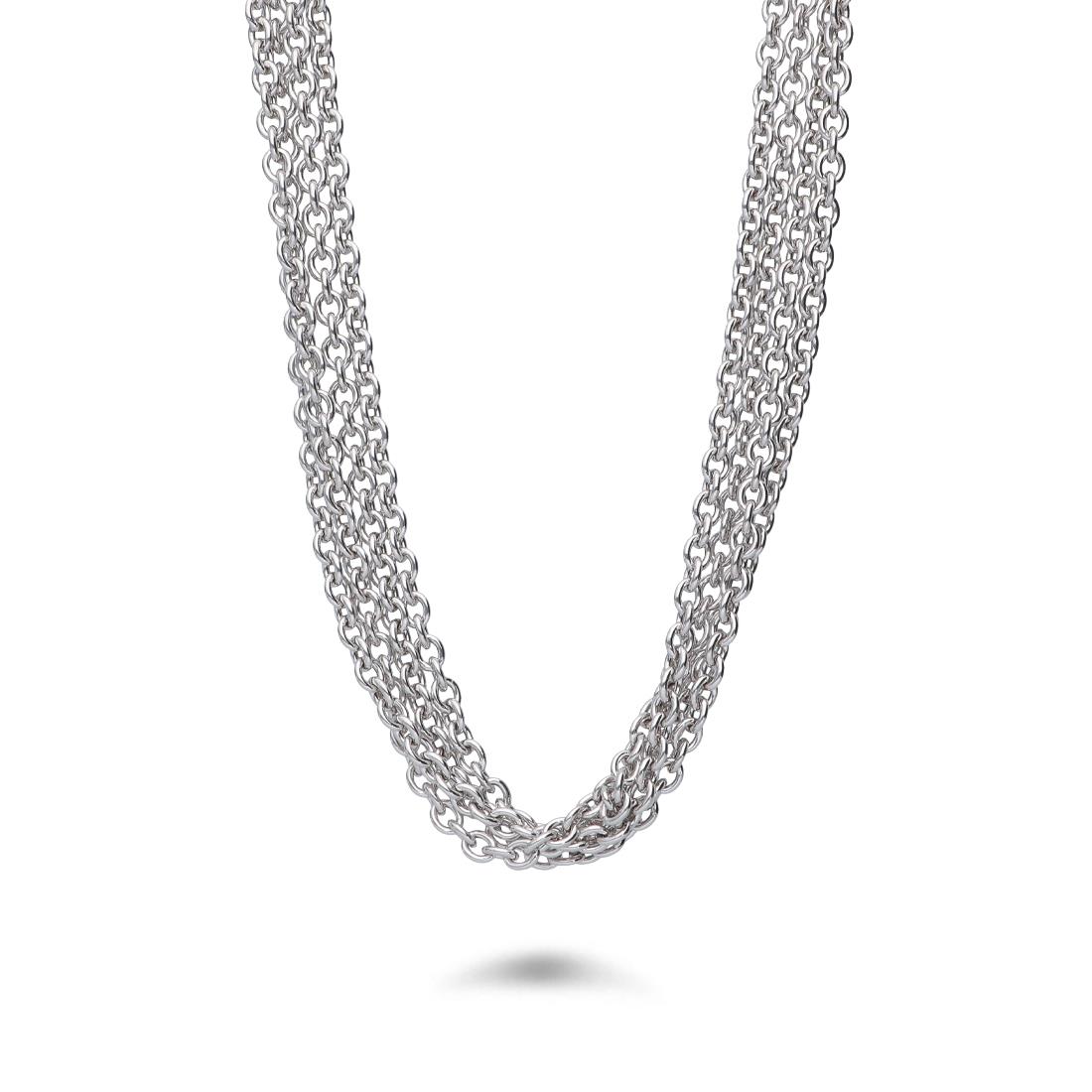 Delicate Collane Di Catene In Scatola Da 1 Mm Donne Uomini, 925 Catena Delicate Collane Di Catene In Scatola Da 1 Mm Donne Uomini, 925 Catena
