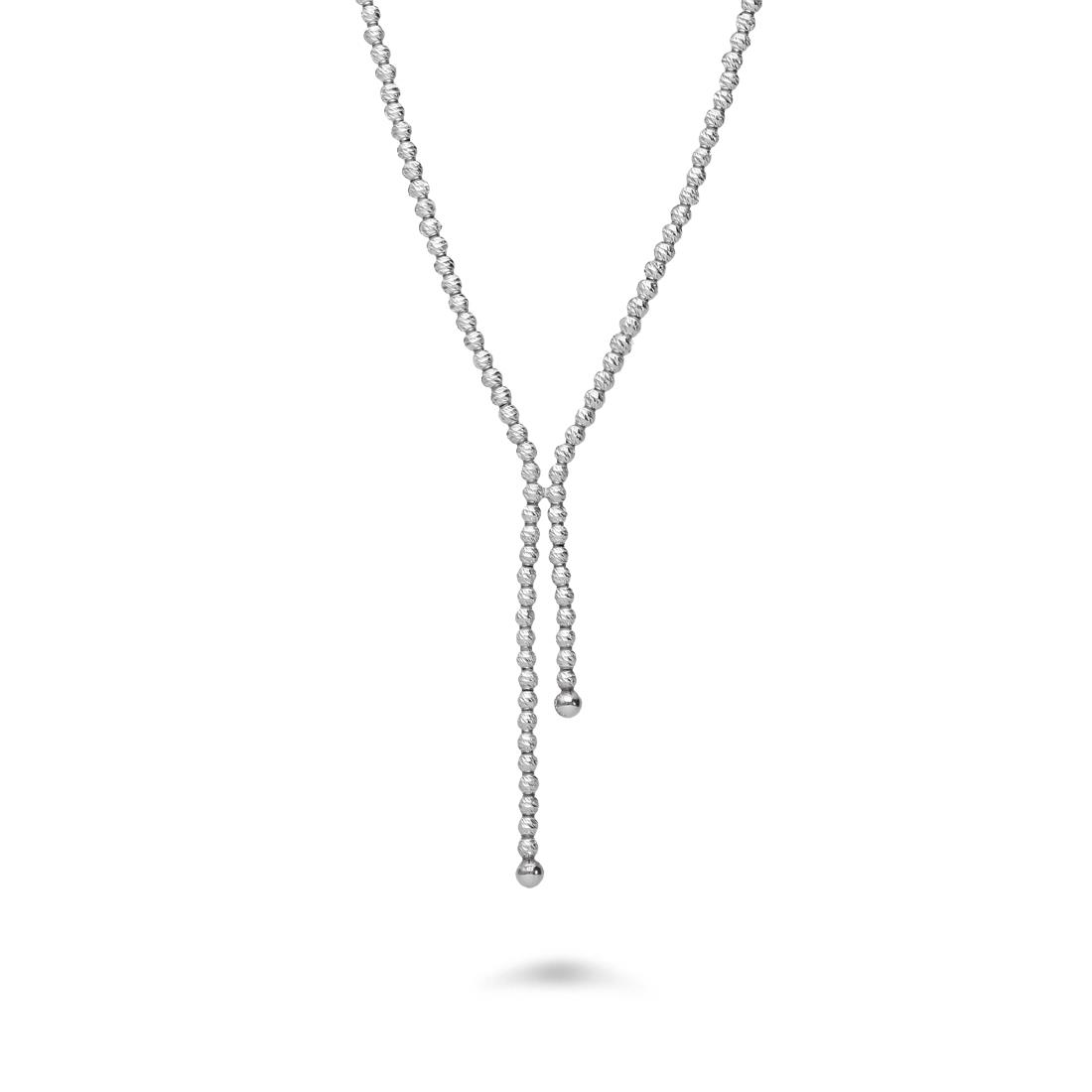 Collana palline in argento - ORO&CO 925