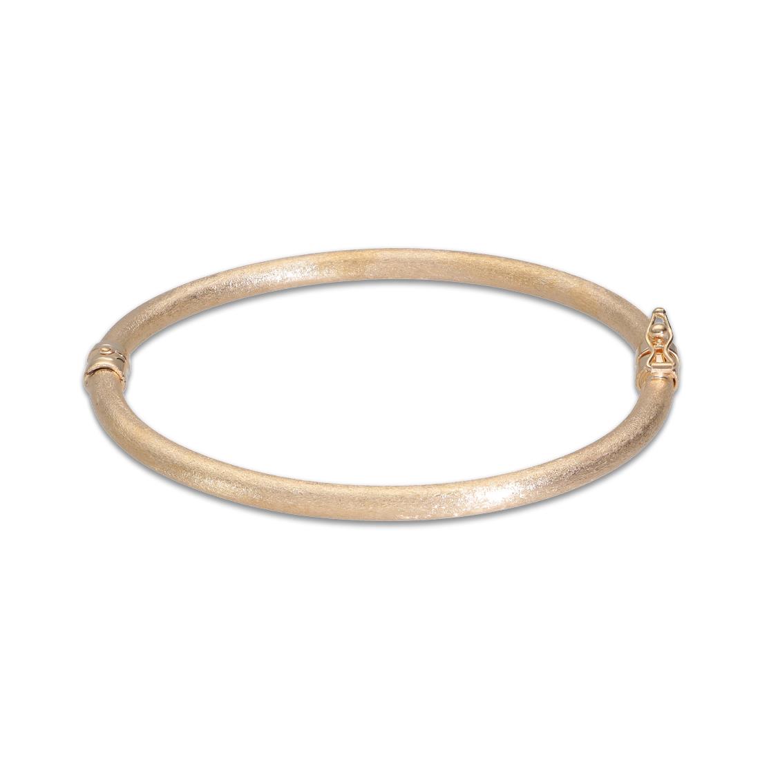 Gold plated rigid bracelet - TOSCANA BY ETRUSCA