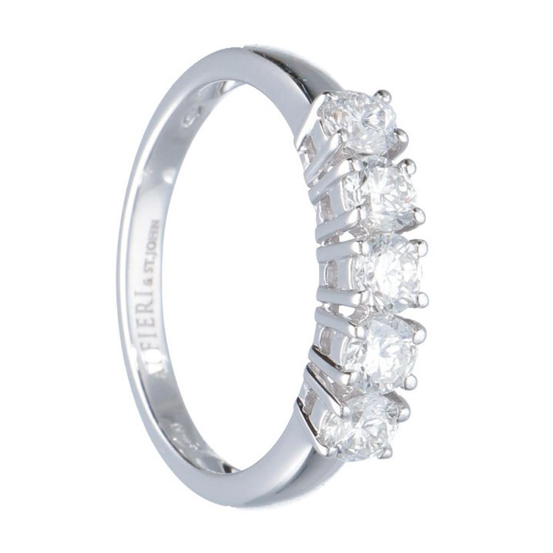 Eternity ring with diamonds ct. 0.80 - ALFIERI & ST. JOHN