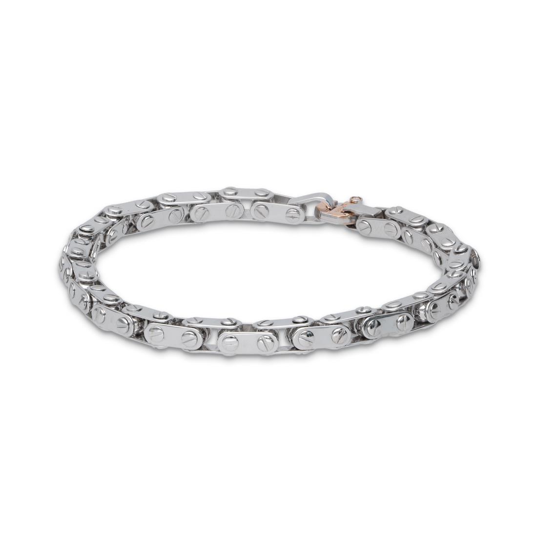 Bracciale da uomo con diamanti - BARAKA