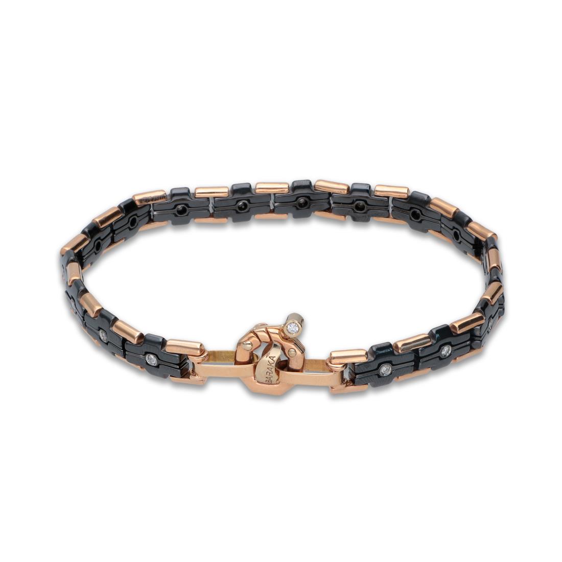 Bracciale da uomo con diamanti - BARAKA