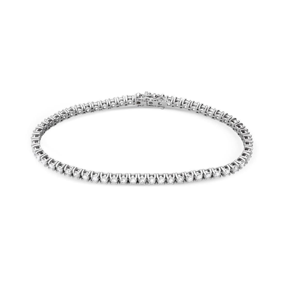 Tennis bracelet with diamonds ct.4,35 - ALFIERI & ST. JOHN