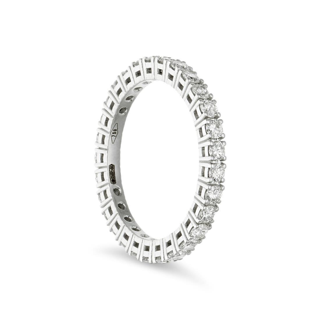 Eternity ring in gold and diamonds ct. 1.41 - ALFIERI & ST. JOHN