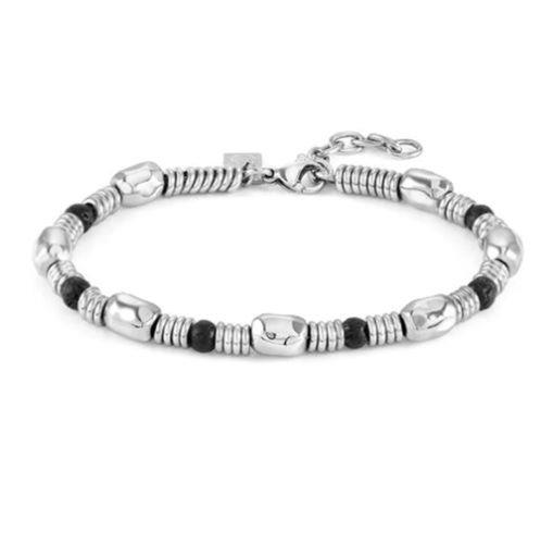Bracciale Instinct in acciaio con pietre naturali - NOMINATION